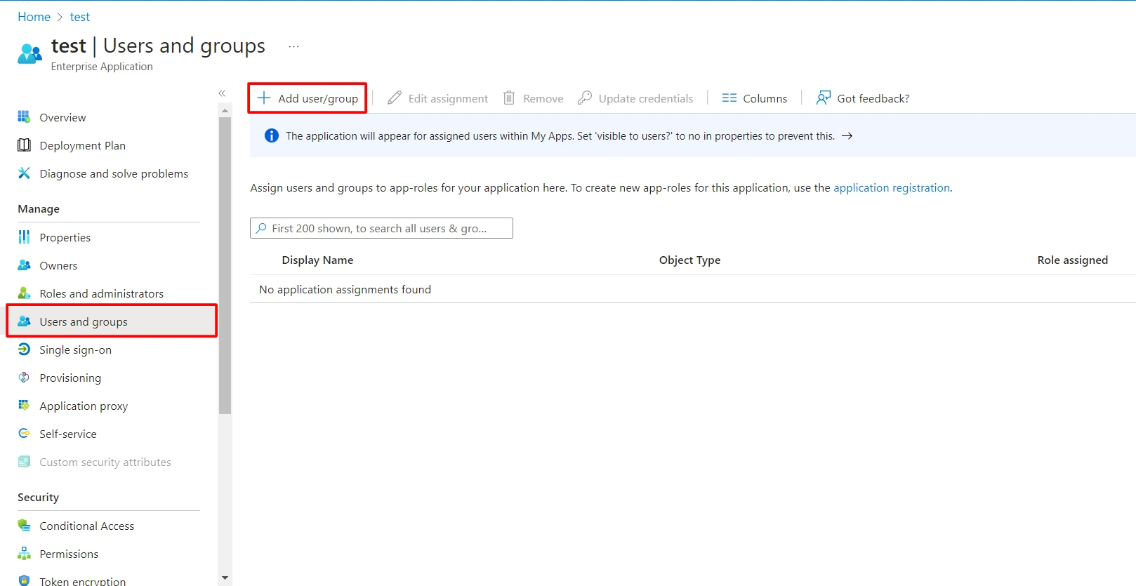 WordPress Azure AD Login using Single Sign-On | assign groups and users