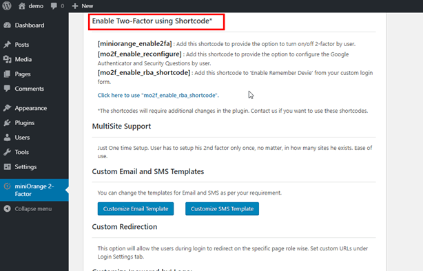 enable-two-factor-shortcode