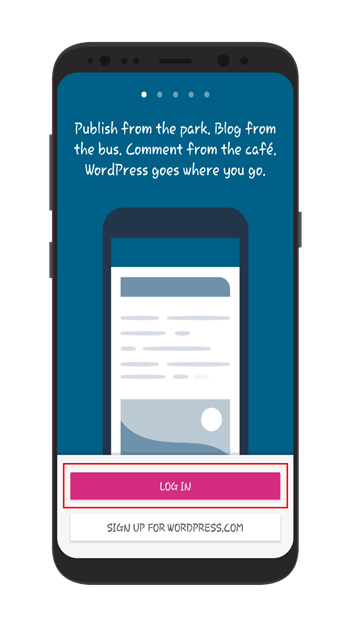 login-to-wordpress-application