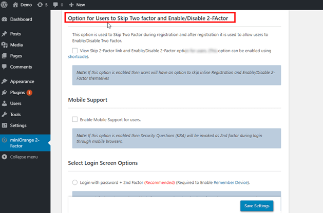 option-to-skip-2fa