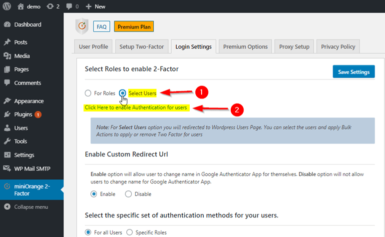 enable-2fa-for-specific-user-role