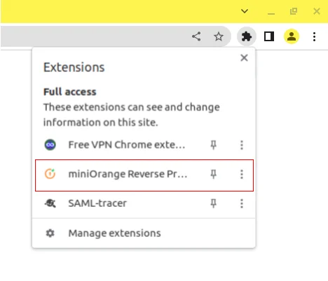 miniorange reverse proxy add miniOrange reverse proxy