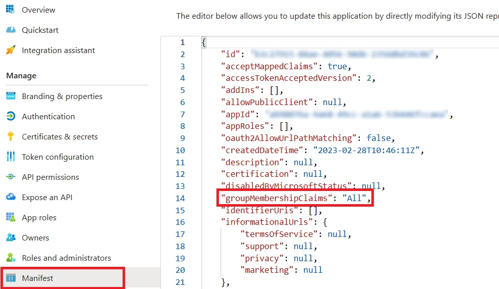 OAuth Single Sign-On Azure AD email attribute